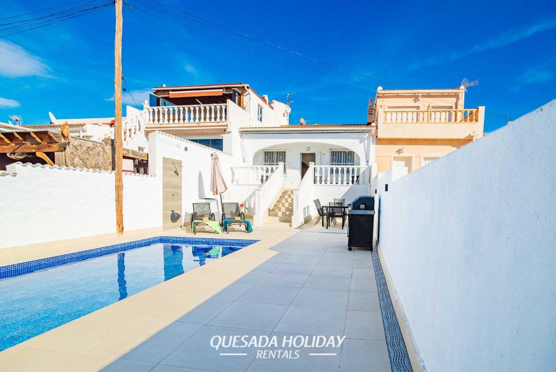 Villa Semi-detached Costa Balear Private Pool & Views Ciudad Quesada